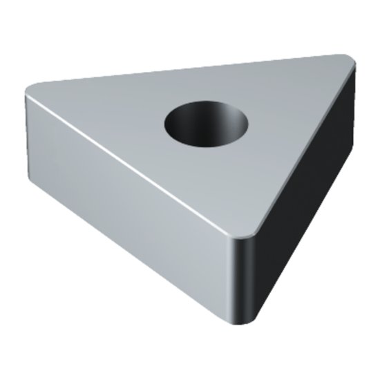 Picture of TNGA 332T0820 6190 Sandvik TNGA 160408T0820 6190 Triangle Negative Ceramic 0.0310 0.79mm Radius Roughing, Medium