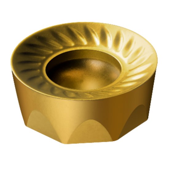 Picture of Sandvik RCKT 13 04 00-Powder Metal S40T CoroMill 200 Insert; Profile Milling