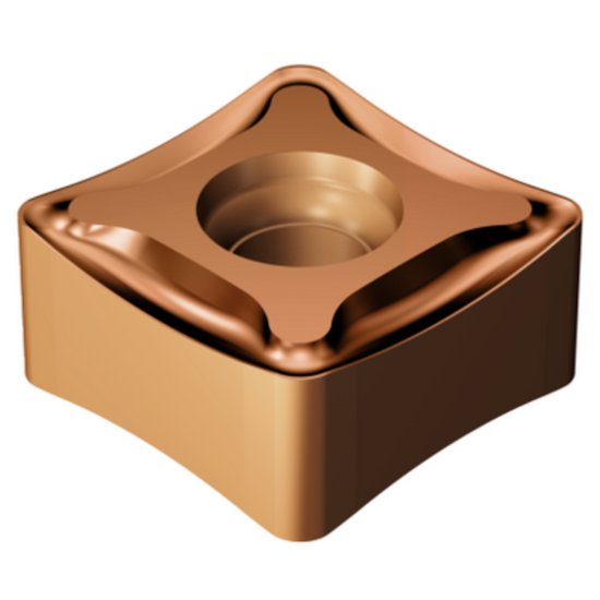 Picture of Sandvik N331.1D-136508E-Powder Metal 1030 CoroMill® 331, Carbide Insert for Side & FaceMilling, TiAlN Coating Insert