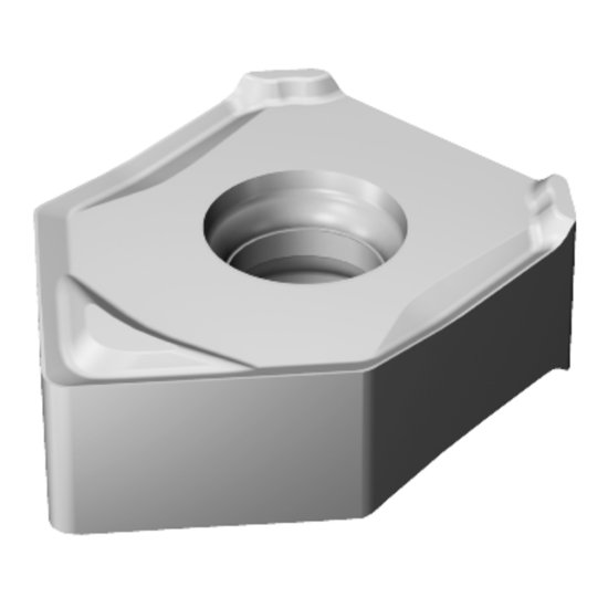 Picture of Sandvik 345N-1305E-KW8 H13A CoroMill 345 Insert Wiper; 45 degree Face Milling