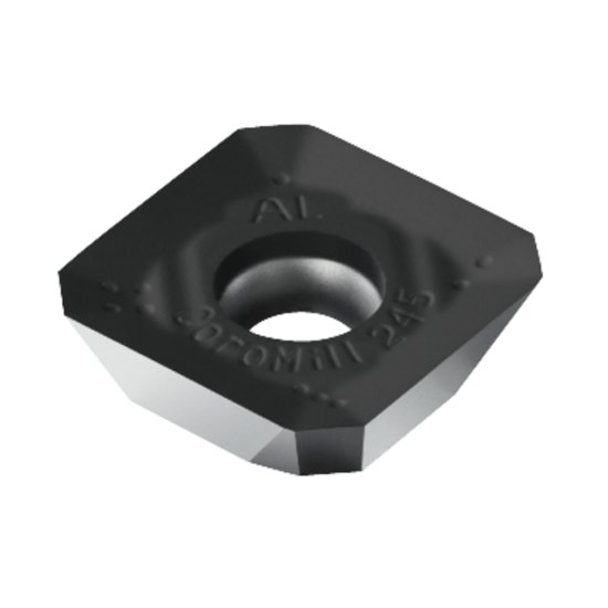 Picture of Sandvik R245-12 T3 E-ML 1040 CoroMill 245 Insert; 45 degree Face Milling