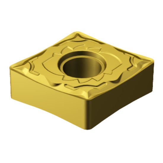 Picture of CNMG433-SF S05F Sandvik CNMG120412 SF S05F 80.0° Negative Carbide 0.0470 1.19mm Radius Finishing, Semi Finishing