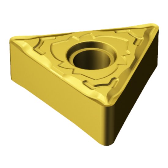 Picture of TNMG331-SF S05F Sandvik TNMG160404-SF S05F Triangle Negative Carbide 0.0160 0.41mm Radius Finishing, Semi Finishing