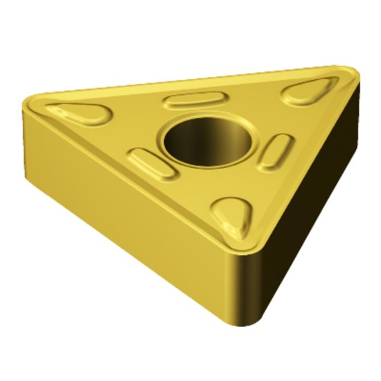 Picture of TNMG 543-HM 2025 Sandvik TNMG 270612-HM 2025 Triangle Negative Carbide 0.0470 1.19mm Radius Medium, Semi Finishing