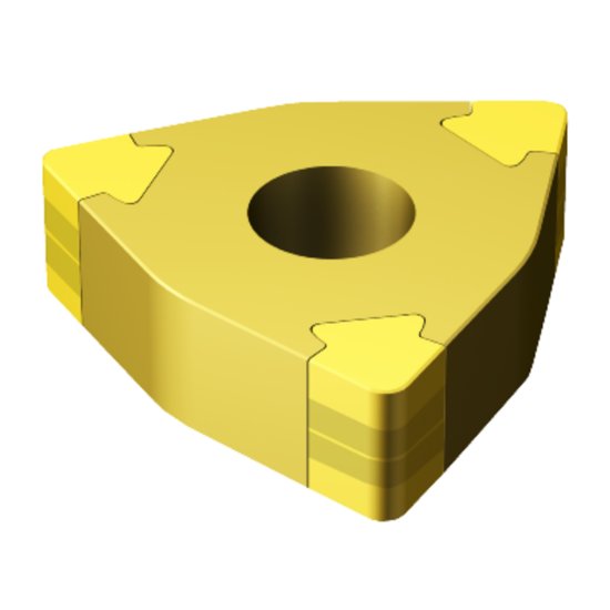Picture of WNGA332T0320BWG 7525 Sandvik WNGA060408T0320BWG 7525 Trigon Negative CBN 0.0310 0.79mm Radius Medium, Semi Finishing