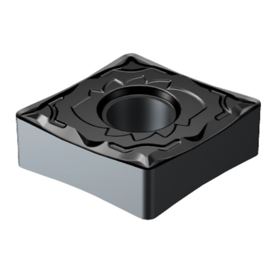 Picture of CNMG431-SF 1105 Sandvik CNMG120404 SF 1105 80.0° Negative Carbide 0.0160 0.41mm Radius Finishing, Semi Finishing