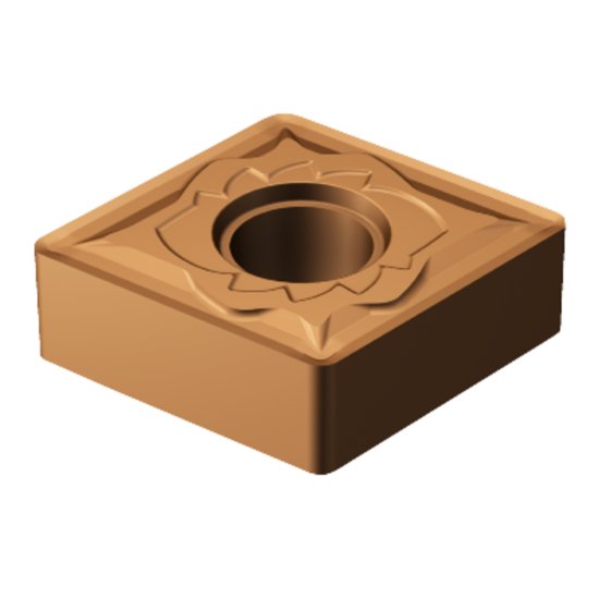 Picture of CNMG432-SMR 1125 Sandvik CNMG120408 SMR 1125 80.0° Negative Carbide 0.0310 0.79mm Radius Medium, Semi Finishing