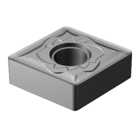 Picture of CNMG434-SMR H13A Sandvik CNMG120416 SMR H13A 80.0° Negative Carbide 0.0620 1.57mm Radius Medium, Semi Finishing