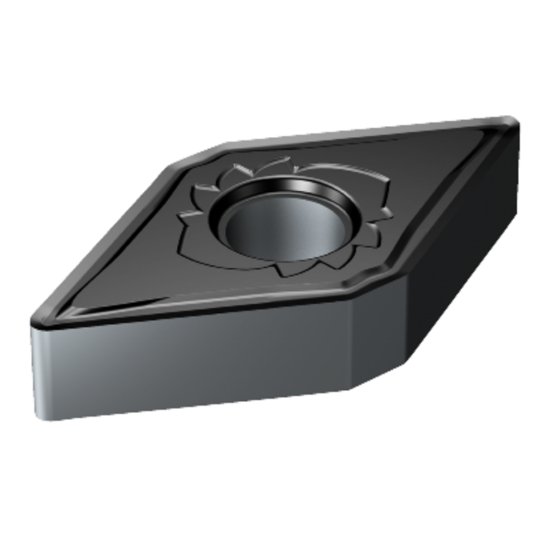 Picture of DNMG442-SMR 1105 Sandvik DNMG150608 SMR 1105 55.0° Negative Carbide 0.0310 0.79mm Radius Medium, Semi Finishing