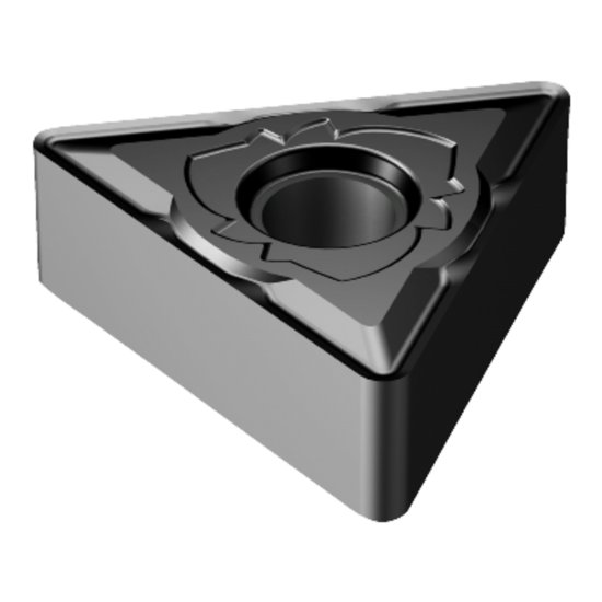 Picture of TNMG432-SM 1105 Sandvik TNMG110308-SM 1105 Triangle Negative Carbide 0.0310 0.79mm Radius Medium, Semi Finishing