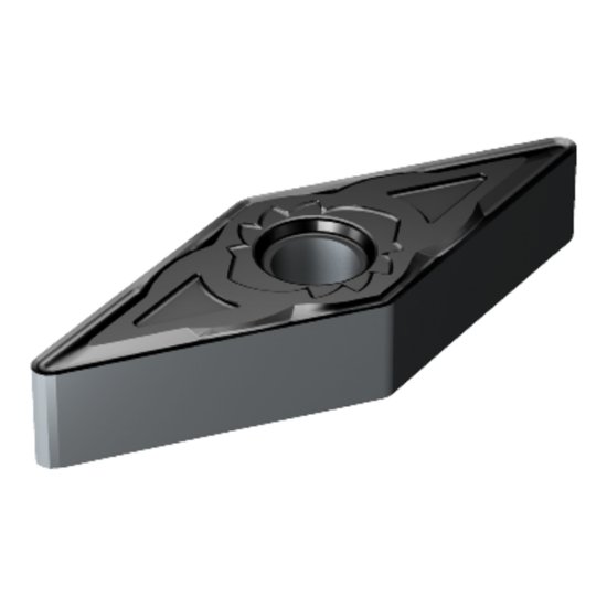 Picture of VNMG332-SM 1105 Sandvik VNMG160408-SM 1105 35.0° Negative Carbide 0.0310 0.79mm Radius Medium, Semi Finishing