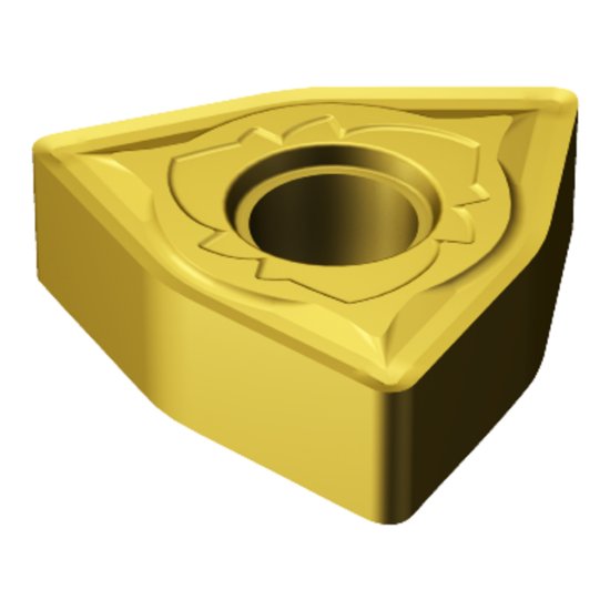 Picture of WNMG432-SMR 2025 Sandvik WNMG080408-SMR 2025 Trigon Negative Carbide 0.0310 0.79mm Radius Roughing, Medium
