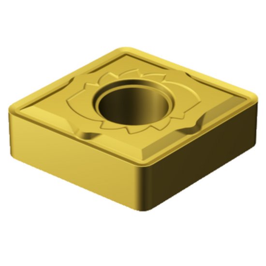 Picture of CNMG 643-SM 2025 Sandvik CNMG190612 SM 2025 80.0° Negative Carbide 0.0470 1.19mm Radius Medium, Semi Finishing