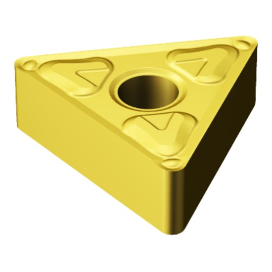 Picture of TNMG 332-XF GC30 Sandvik TNMG 160408-XF GC30 Triangle Negative Carbide 0.0310 0.79mm Radius Medium, Semi Finishing