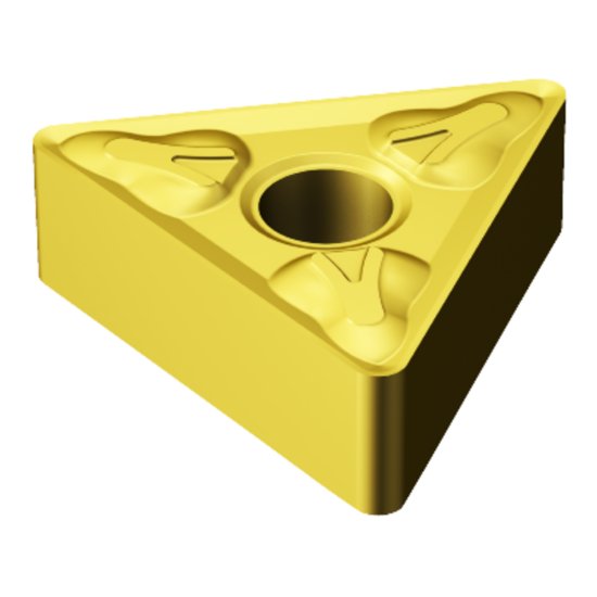 Picture of TNMG 332-XM GC30 Sandvik TNMG 160408-XM GC30 Triangle Negative Carbide 0.0310 0.79mm Radius Medium, Semi Finishing