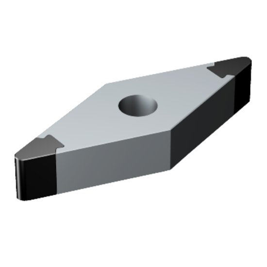Picture of VNGA332S0320A 7025 Sandvik VNGA160408S0320A 7025 35.0° Negative CBN 0.0310 0.79mm Radius Medium, Semi Finishing