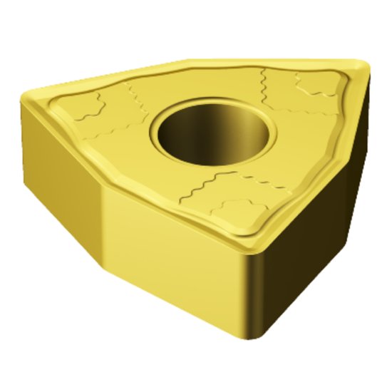 Picture of WNMG 431-mmC 2025 Sandvik WNMG080404-mmC 2025 Trigon Negative Carbide 0.0160 0.41mm Radius Medium, Semi Finishing