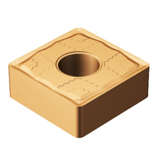 Picture of SNMG 431-SMC 1115 Sandvik SNMG 120404-SMC 1115 Square Negative Carbide 0.0160 0.41mm Radius Medium, Semi Finishing