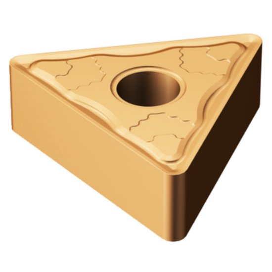 Picture of TNMG 331-SMC 1115 Sandvik TNMG 160404-SMC 1115 Triangle Negative Carbide 0.0160 0.41mm Radius Medium, Semi Finishing