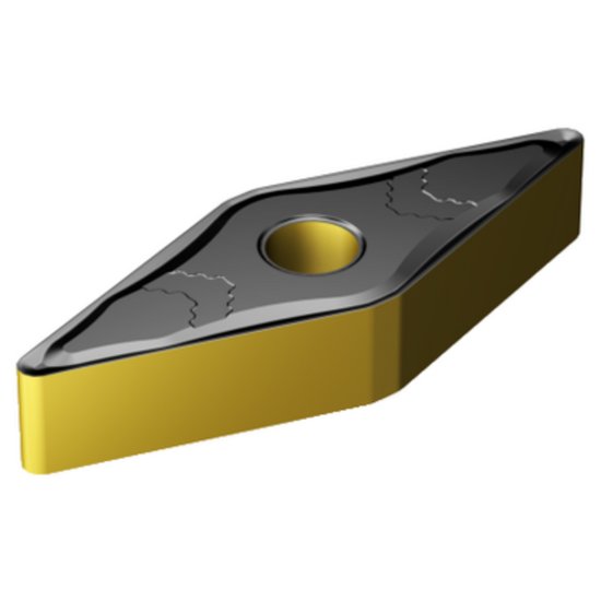 Picture of VNMG 333-PMC 4325 Sandvik VNMG 160412-PMC 4325 35.0° Negative Carbide 0.0470 1.19mm Radius Medium, Semi Finishing