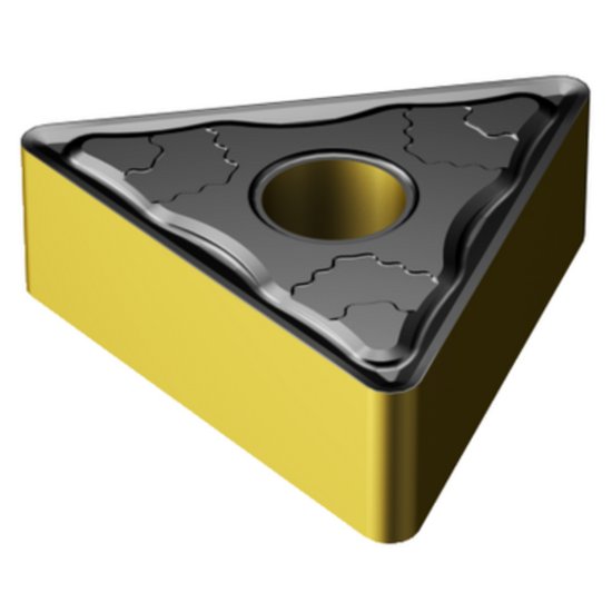 Picture of TNMG 332-PMC 4325 Sandvik TNMG 160408-PMC 4325 Triangle Negative Carbide 0.0310 0.79mm Radius Medium, Semi Finishing