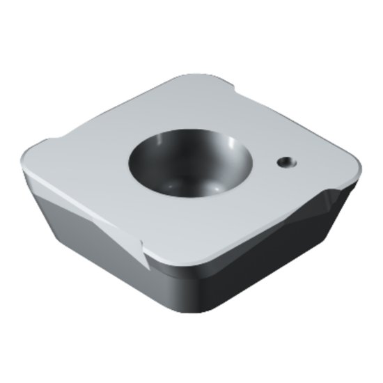 Picture of Sandvik 490R-140420E 6190 CoroMill 490 Ceramic Insert; 90 degree shoulder Milling