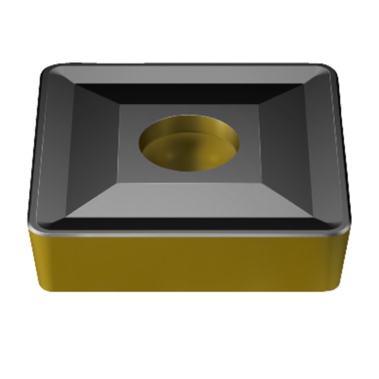 Picture of SCMT 38 09 32-XH 4215 Sandvik SCMT 38 09 32-XH 4215 Square Positive Carbide 0.1250 3.18mm Radius Finishing, Semi Finishing