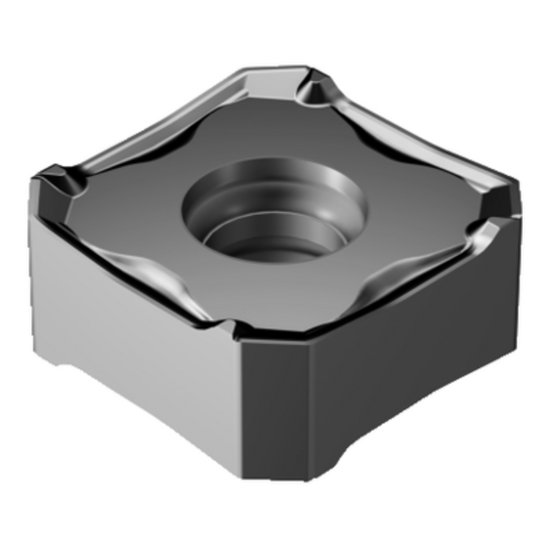 Picture of Sandvik 345R-1305E-KM 1010 CoroMill 345 Insert; 45 degree Face Milling