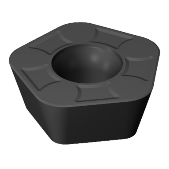 Picture of Sandvik 419N-140530M-KH 3040 CoroMill® 419, Carbide Insert for Milling, TiCN + Al2O3 Coating Insert