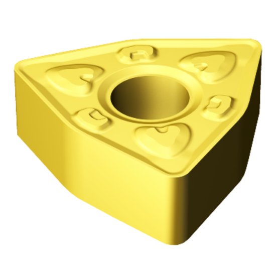 Picture of WNMG 433-XMR GC30 Sandvik WNMG080412-XMR GC30 Trigon Negative Carbide 0.0470 1.19mm Radius Roughing, Medium