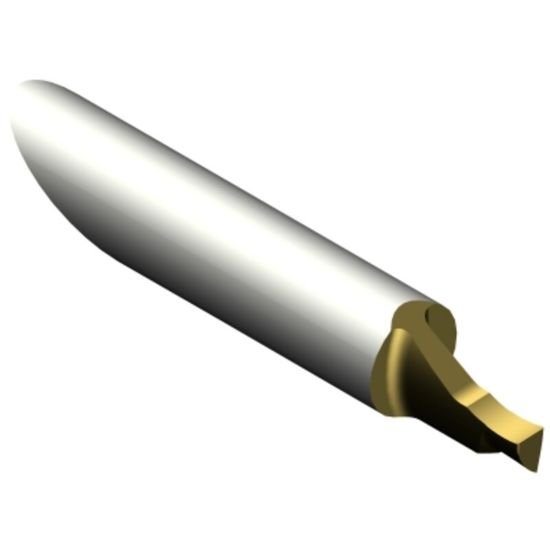 Picture of CXS-08F250-8010AL 1025 Sandvik 6365795 Solid Tool 0.0980 2.49mm Wide 0.0040 0.10mm Radius