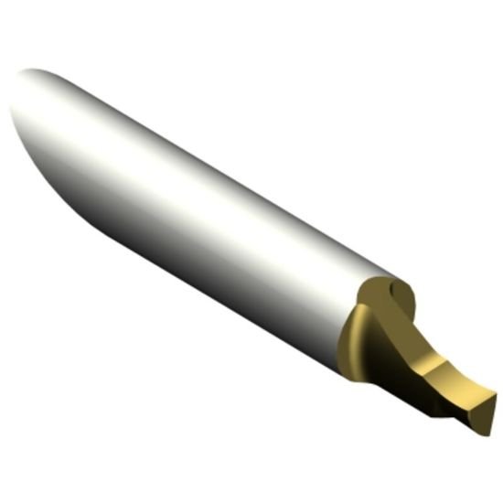 Picture of CXS-08F300-8010AL 1025 Sandvik 6365797 Solid Tool 0.1180 3.00mm Wide 0.0040 0.10mm Radius