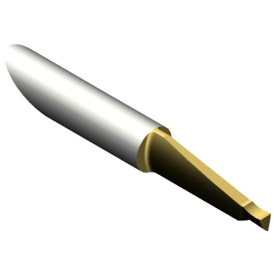 Picture of CXS-10F300-10030AL 1025 Sandvik 6365879 Solid Tool 0.1180 3.00mm Wide 0.0120 0.30mm Radius