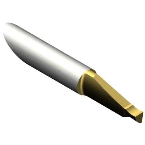 Picture of CXS-10F400-10025AL 1025 Sandvik 6365883 Solid Tool 0.1570 3.99mm Wide 0.0098 0.25mm Radius