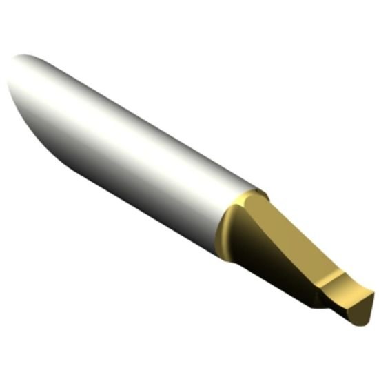 Picture of CXS-10F500-10020AL 1025 Sandvik 6365887 Solid Tool 0.1970 5.00mm Wide 0.0080 0.20mm Radius