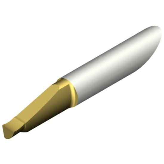 Picture of CXS-10F500-10025AR 1025 Sandvik 6365890 Solid Tool 0.1970 5.00mm Wide 0.0098 0.25mm Radius