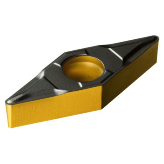 Picture of VBMT 331-PF 4325 Sandvik VBMT 160404-PF 4325 35.0° Positive Carbide 0.0160 0.41mm Radius Finishing, Semi Finishing