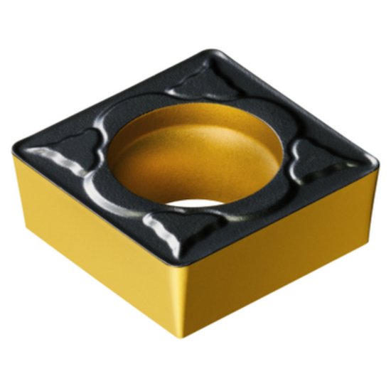 Picture of SCMT 432-PM 4325 Sandvik SCMT 120408-PM 4325 Square Positive Carbide 0.0310 0.79mm Radius Medium, Semi Finishing