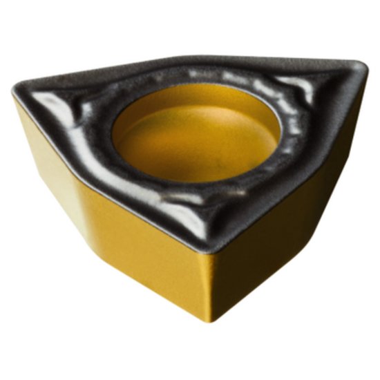 Picture of WPMT 2(1.5)2-PM 4325 Sandvik WPMT040208-PM 4325 Trigon Positive Carbide 0.0310 0.79mm Radius Finishing, Semi Finishing