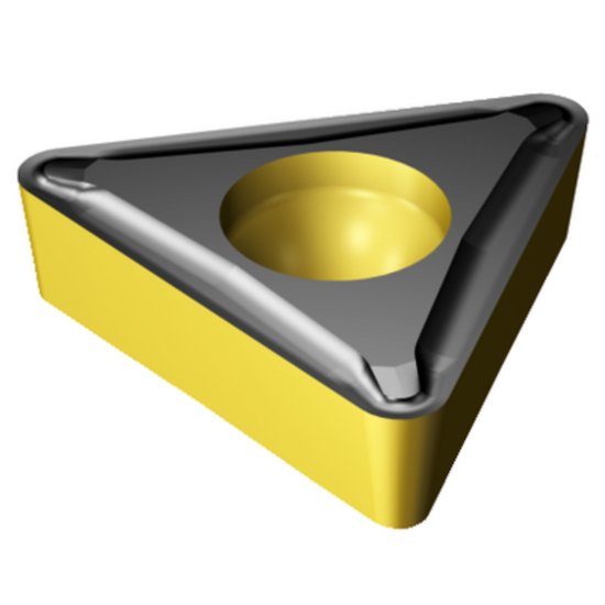 Picture of TCMT 2(1.5)0-UF 4325 Sandvik TCMT 110304.50-UF 4325 Triangle Positive Carbide 0.0080 0.20mm Radius Finishing, Semi Finishing