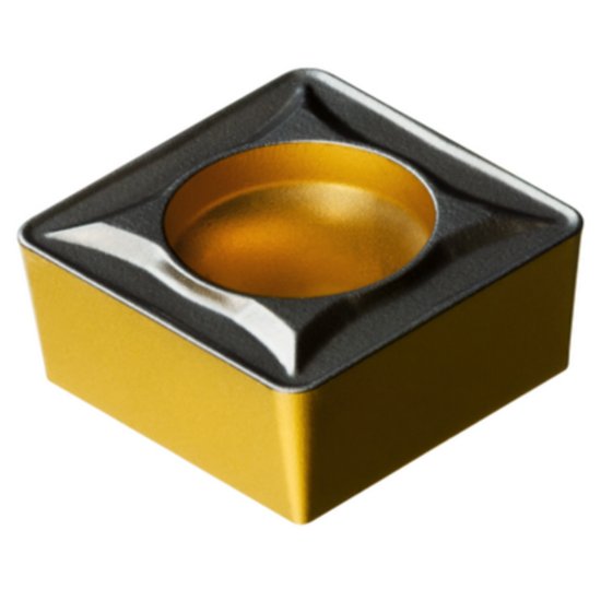Picture of SCMT 3(2.5)2-UR 4325 Sandvik SCMT 09T308-UR 4325 Square Positive Carbide 0.0310 0.79mm Radius Roughing, Medium