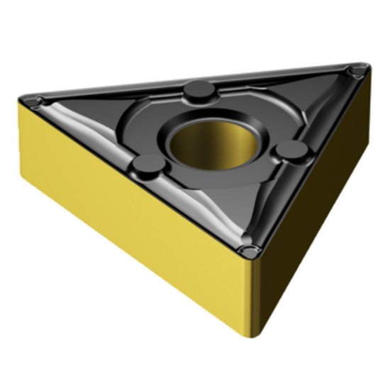 Picture of TNMX 331-WF 4325 Sandvik TNMX 160404-WF 4325 Triangle Negative Carbide 0.0160 0.41mm Radius Finishing, Semi Finishing