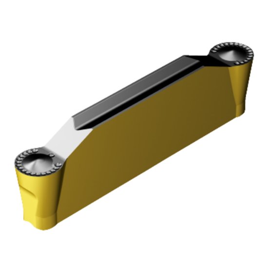 Picture of N123G2-0400-RM 4325 Sandvik 6532111 Grooving,Groove Turning Insert 0.1570 3.99mm Wide 0.0790 2.01mm Radius