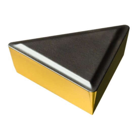 Picture of TPMR 432 4325 Sandvik TPMR 2220408 4325 Triangle Positive Carbide 0.0310 0.79mm Radius Finishing, Semi Finishing