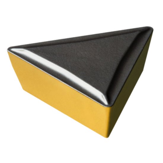 Picture of TPMR 321-53 4325 Sandvik TPMR 160304-53 4325 Triangle Positive Carbide 0.0160 0.41mm Radius Finishing, Semi Finishing