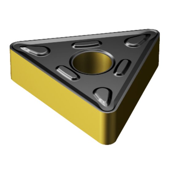 Picture of TNMG 543-HM 4325 Sandvik TNMG 270612-HM 4325 Triangle Negative Carbide 0.0470 1.19mm Radius Medium, Semi Finishing