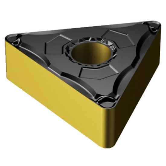 Picture of TNMG 331-LC 4325 Sandvik TNMG 160404-LC 4325 Triangle Negative Carbide 0.0160 0.41mm Radius Medium, Semi Finishing
