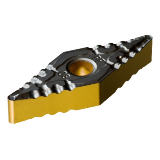 Picture of VNMG 332-PF 4315 Sandvik VNMG 160408-PF 4315 35.0° Negative Carbide 0.0320 0.81mm Radius Finishing, Semi Finishing