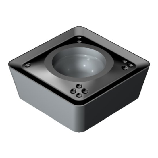 Picture of Sandvik 495-09T3M-mm 1040 CoroMill 495 Insert; Versatile Chamfer Cutter Insert