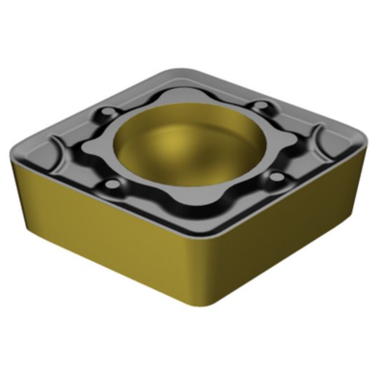 Picture of CCMT 431-WM 4315 Sandvik CCMT0404 WM 4315 80.0° Positive Carbide 0.0160 0.41mm Radius Medium, Semi Finishing